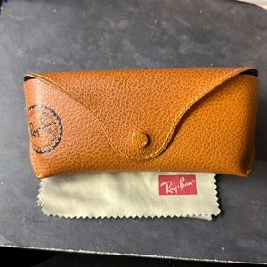 Ray-Ban Sunglasses Case with Cloth